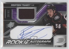2022-23 SPx Rookie Jersey Spectrum 28/65 Tier 1 Brayden Tracey #BT Auto 0zi5