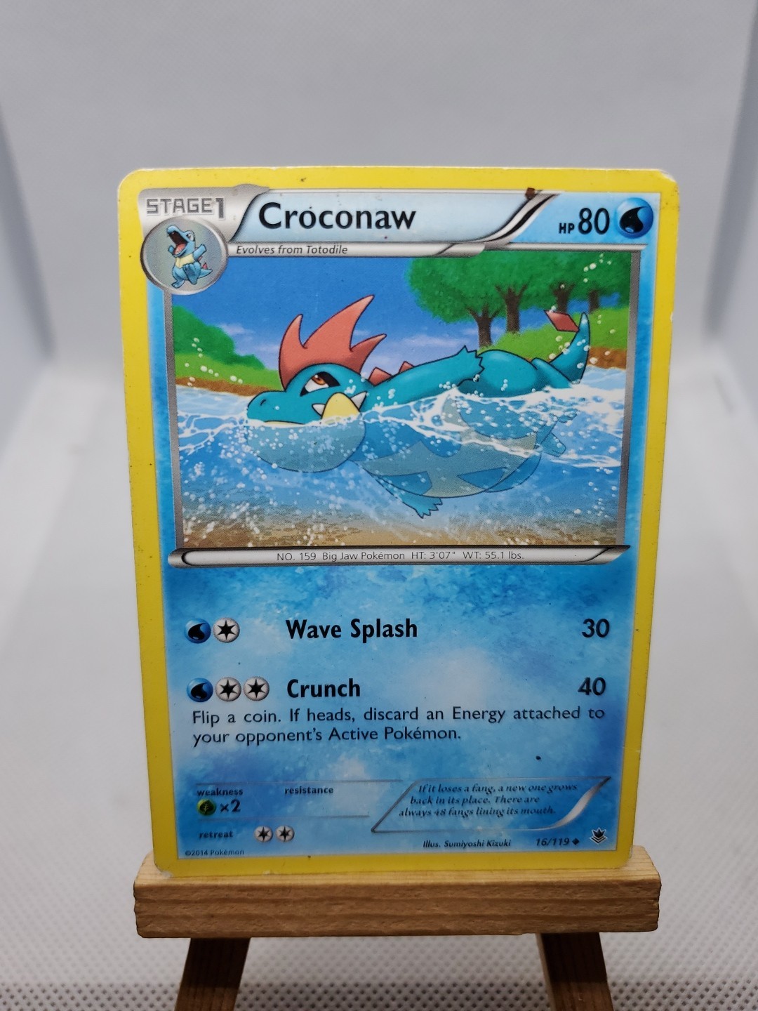 Croconaw 16/119 XY Phantom Forces Regular Pokémon Card
