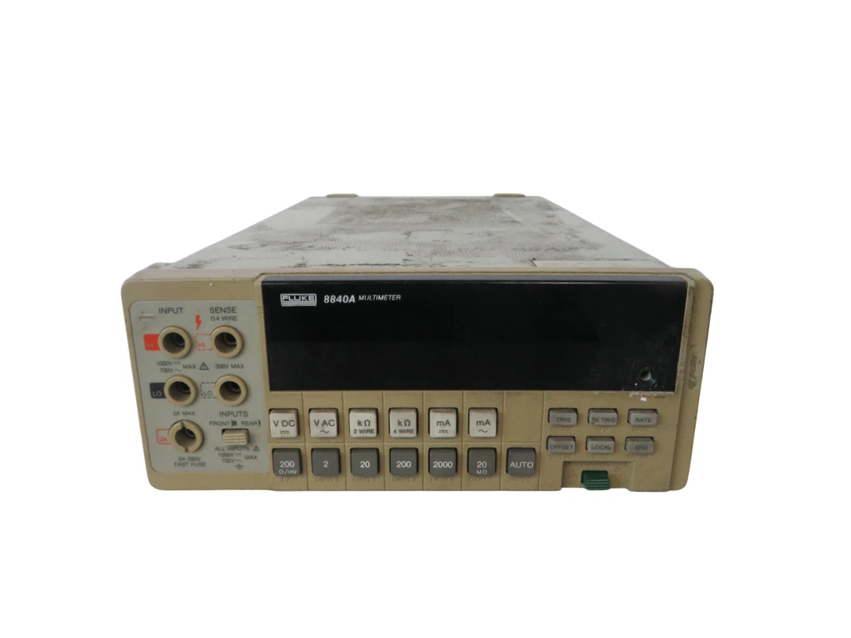 (2)FLUKE 8842A デジタルマルチメーター中古 Fluke 8842a for sale - eBay