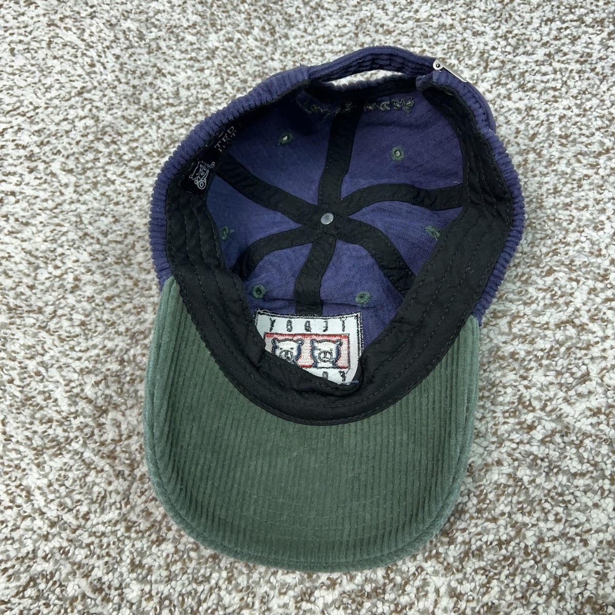 Teddy Fresh Hat Cap Strap Back Mens One Size Blue Green  display picture 1