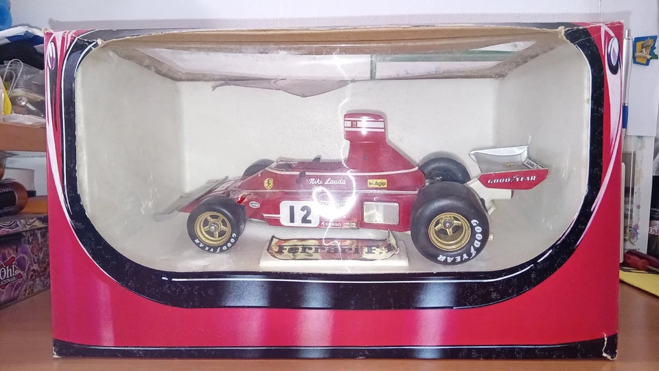 Polistil 1:16, Ferrari 312 B3 F.1. "Un Primato Mondiale". Con Scatola Originale! - Immagine 2 di 4