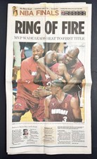 The Miami Herald - Paper Insert - 2006 - NBA Finals - Heat Champs - Excellent