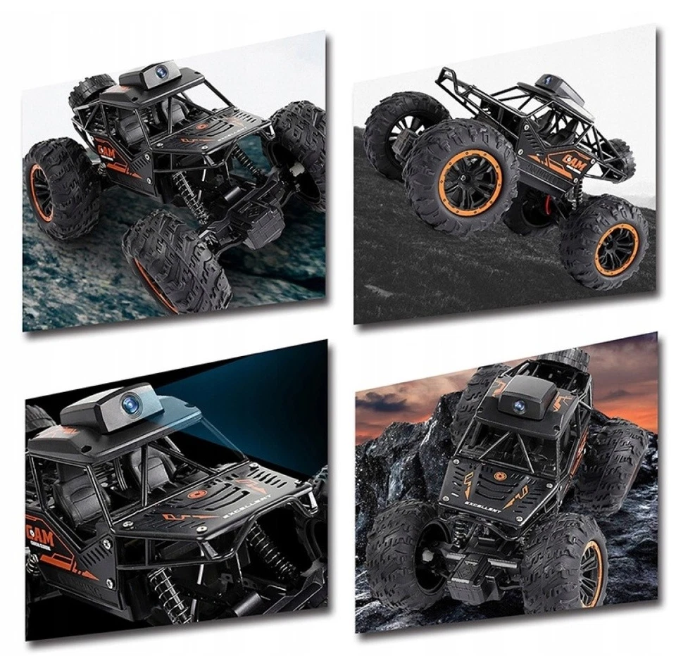 2.4 GHz Ferngesteuertes RC Fahrzeug Auto Rennauto Kinder Spielzeug WIFI Kamera - Bild 4 von 4