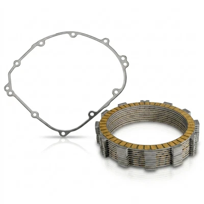 Kit 9 Disques D'Embrayage En Liège + Joint KAWASAKI OEM Pour Z 1000 SX 2015 - Photo 1/3