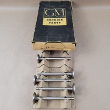 5 New Nos Genuine Gm Exhaust Valve 1955 Oldsmobile 324 V-8 566178 576015 567261