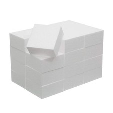 24 Pack Craft Foam Blocks Polystyrene Foam Bricks for Arts Sculpting, 4x4x2 Inch