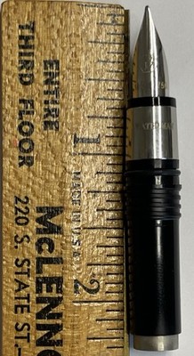 Waterman Serenite Titanium Fountain Pen Nib-18k Gold Medium Nib-New Old Stock