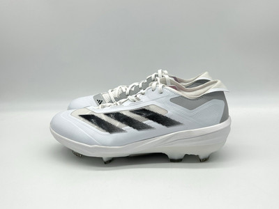 Adidas Adizero Impact TPU Men's Size 10 White Black Baseball