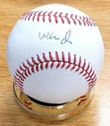 Autographed WEHIWA ALOY Official Major League Baseball w/ COA