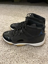 Air Jordan 11 Retro Space Jam 2009 GS Youth 7Y Black Concord 378038-041 No Box