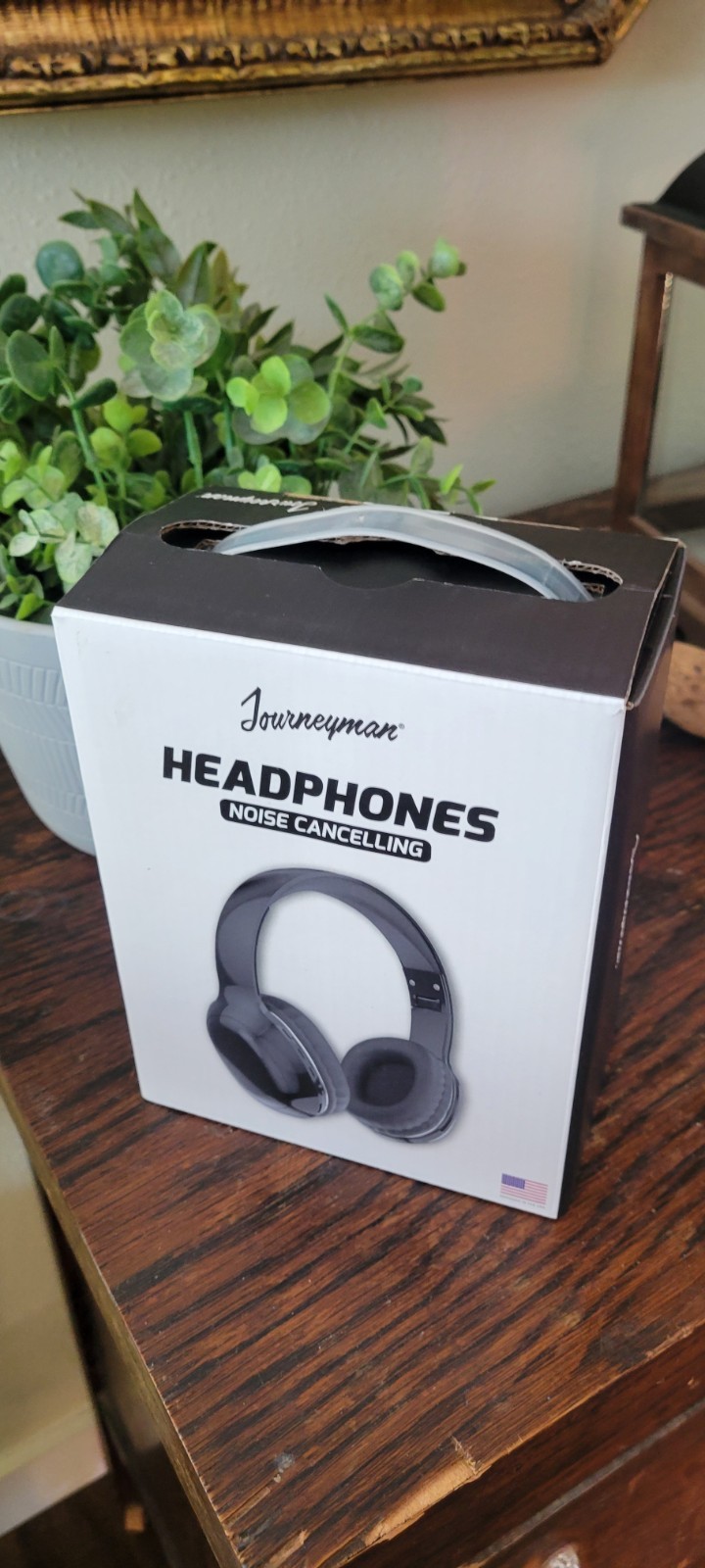 Journeyman Noise Cancelling Headband Over-Ear Headphones Black