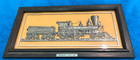 Franklin Mint 1977 The Baldwin Tiger 1856 Sterling Silver Silhouette Locomotive