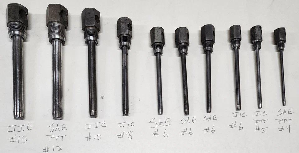 AEROQUIP HIGH PERFORMANCE REUSABLE FITTING ASSEMBLY MANDRELS - Image 2 of 2