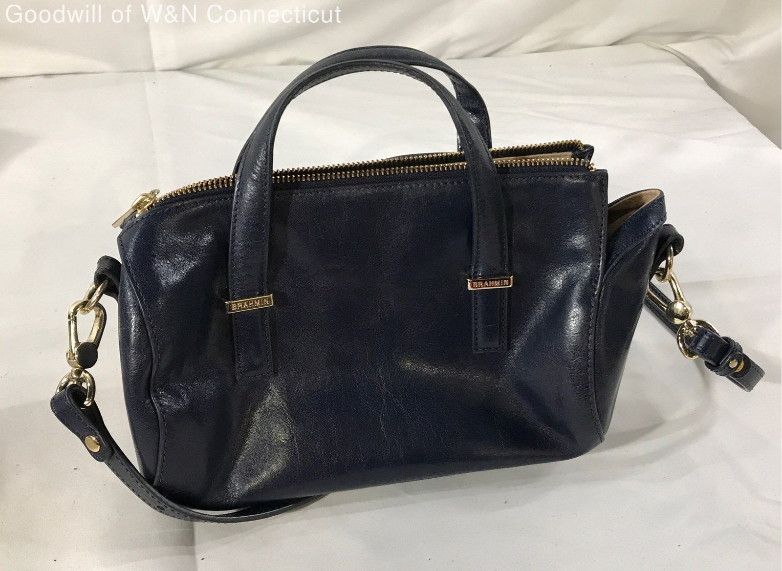 Authenticated Brahmin Women Dark Blue Basic - image 2