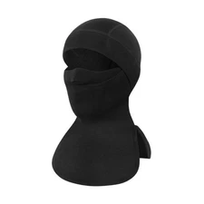 Full Face Ski Mask Wool Blend Neck Guard Warm Headgear for Outdoor Use
