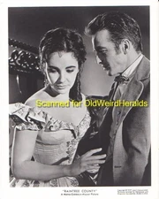 RAINTREE COUNTY MOVIE PHOTO LOT (4) ELIZABETH TAYLOR Montgomery CLIFT 70s Repro.