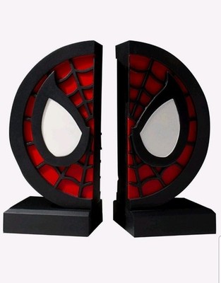 NEW Gentle Giant Marvel Comic SPIDER-MAN Logo Bookends Limited