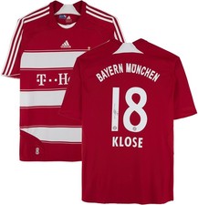 Miroslav Klose Bayern Munich Autographed 2008-09 Home Jersey Signed on Back