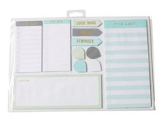 Martha Stewart GOOD THING Sticky Note Set, 30 Sheets on each Pad, MS104Q