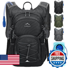 Hydration Backpack with Water Bladder, 18L Lightweight Hiking Backpack for Women