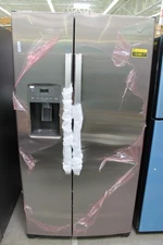 GE GSS25GYPFS 36" Stainless 25.3 Cu. Ft. Side By Side Refrigerator NOB #153817