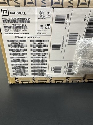 Box Of 20 Marvell QL41164HFRJ Quad Port 10GbE RJ-45 10GBase-T Network Card 33M0K
