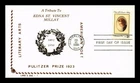 DR JIM STAMPS US COVER EDNA ST VINCENT MILLAY LITERARY ARTS FDC LANDS END CACHET