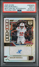2025 Score Next Era NIL Auto Keelon Russell #NEN-KRU PSA 9 AUTO 10 Alabama