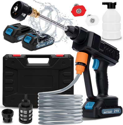 #ad #ad 18 Bar Cordless Pressure Washer 6L Min Portable High Pressure Electric Washer w $71.98