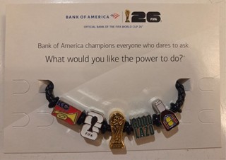 Bank of America World Cup bracelet Kansas City Small