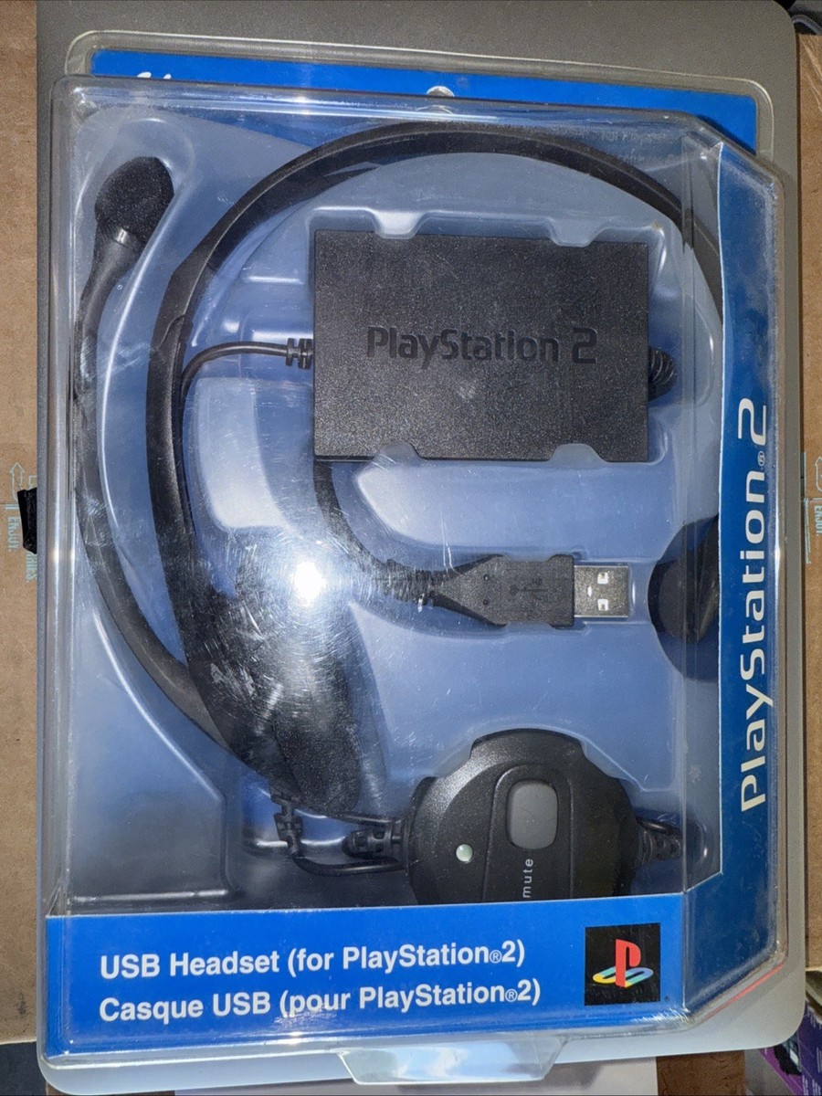 Logitech USB Headset PlayStation PS2 Brand New Factory Sealed