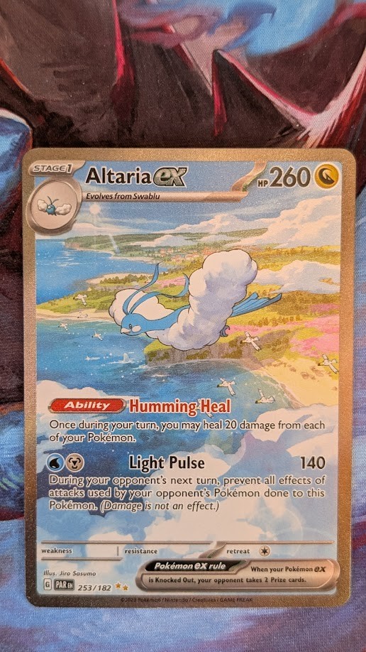 Pokémon TCG Altaria ex Holo Special Illustration Rare 253/182 Sv04
