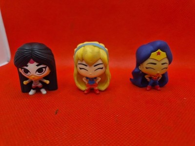 DC SUPER HERO GIRLS Serie 1 Mashems Fashems 3 Stück Supergirl Wonder Woman