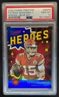 2020 Prestige Patrick Mahomes II Heroes Xtra Points Blue Jersey # #15/299 PSA 10