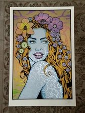Chuck Sperry SYRINX Art Screen Print SIGNED, NUMBERED x/300 Poster 21" X 32"