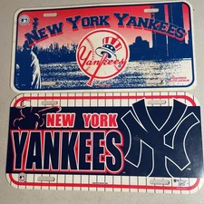 New York Yankees WTC 1995 Tag Express MLB BASEBALL License Plate WinCraft Sports