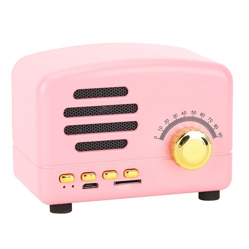 Mini Bt Kabelloser Lautsprecher Kleiner USB-Ladeanschluss Rosa Freisprechei NTS - Bild 11 von 13