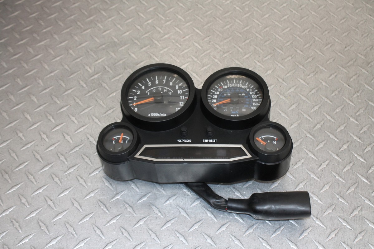1986 KAWASAKI NINJA 600R ZX600A SPEEDO TACH GAUGES DISPLAY CLUSTER