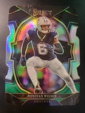 2022 Select Donovan Wilson Concourse DIE CUT HOLO PRIZM GREEN PARALLEL card #86