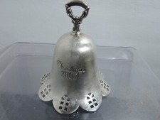Towle Silversmiths Bell ornament 2002 made in USA