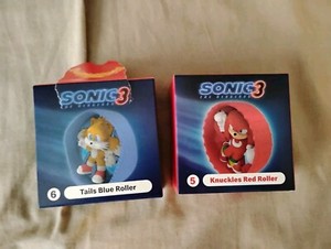 McDonald's Happy Meal Toys Sonic 3 Tails & Knuckles Premium Figures