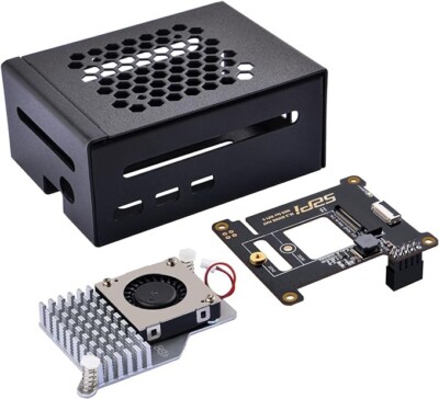 Gehäuse Für Raspberry Pi 5 PCIe M.2 NVMe SSD Top X1001 X1000 X1003 N04 N05