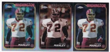 Dexter Manley 2024 TOPPS CHROME SEPIA + REFRACTOR + LOT #199 REDSKINS