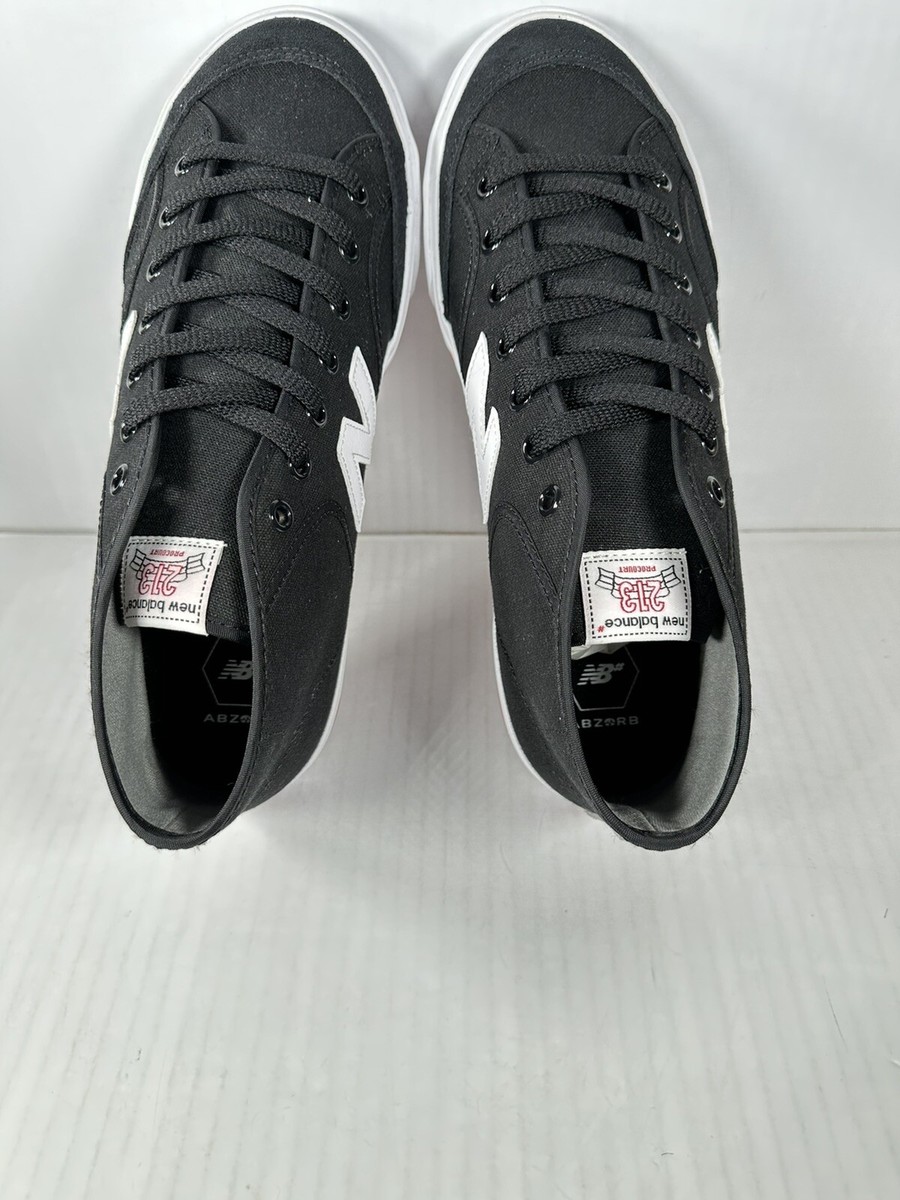New Balance Numeric 213 Pro Court Mid Black White Shoes Mens Size 9.5 NM213UNT New Balance Numeric 213 Pro Court Mid Black White Shoes Mens  main image 3