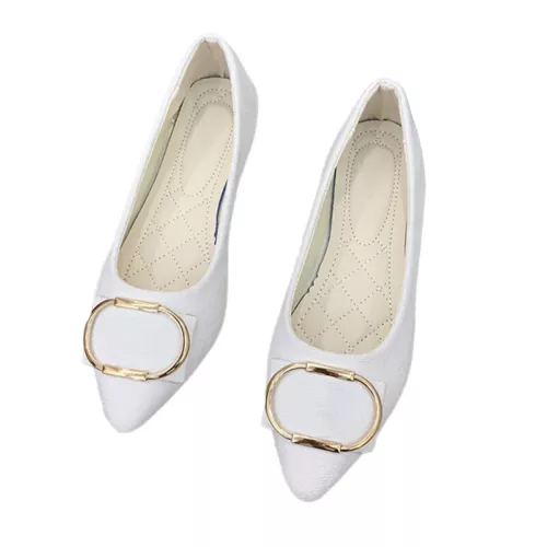 Bequemer modischer eleganter Damenschuh rutschfest flache Schuhe Slipper flache Party - Bild 16 von 75