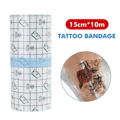 ZREE 10M Bandagen Tattoo Aftercare Bandage Wasserdichte Tattoo Film Second Skin DE