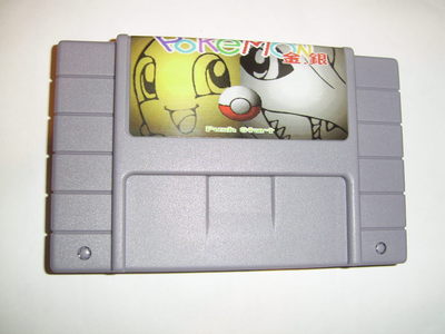 Pokemon Gold Silver for Nintendo SNES Super Famicom console Brazil fun  game! UK