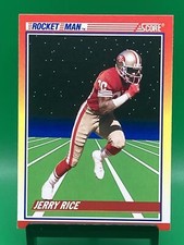1990 Score #556 Jerry Rice San Francisco 49ers