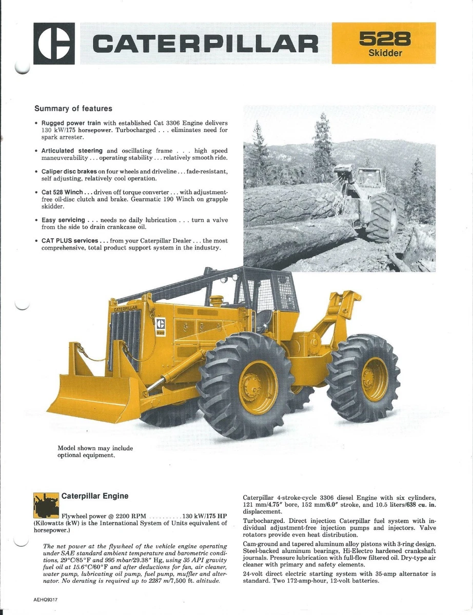 Cat Cable Skidder