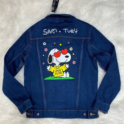 PEANUTS SNOOPY X SAM AND TURY JEAN JACKET 